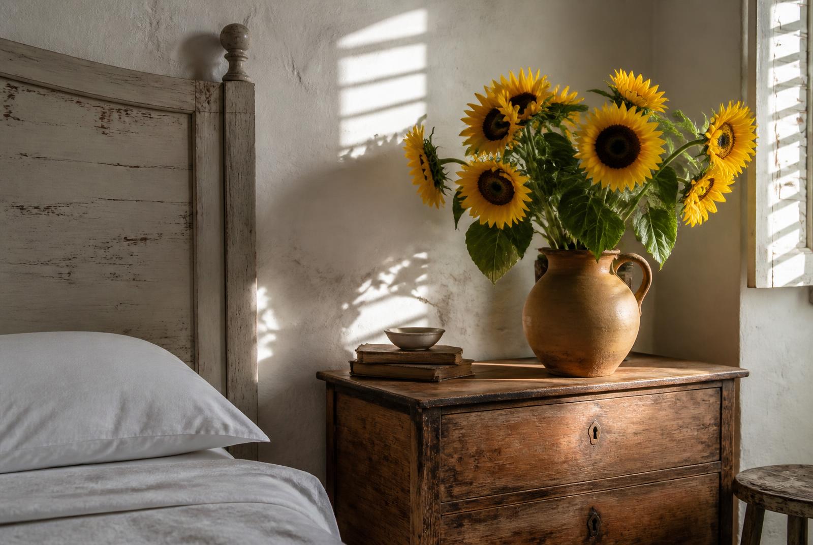 Salle d'eau privative de la chambre Tournesol